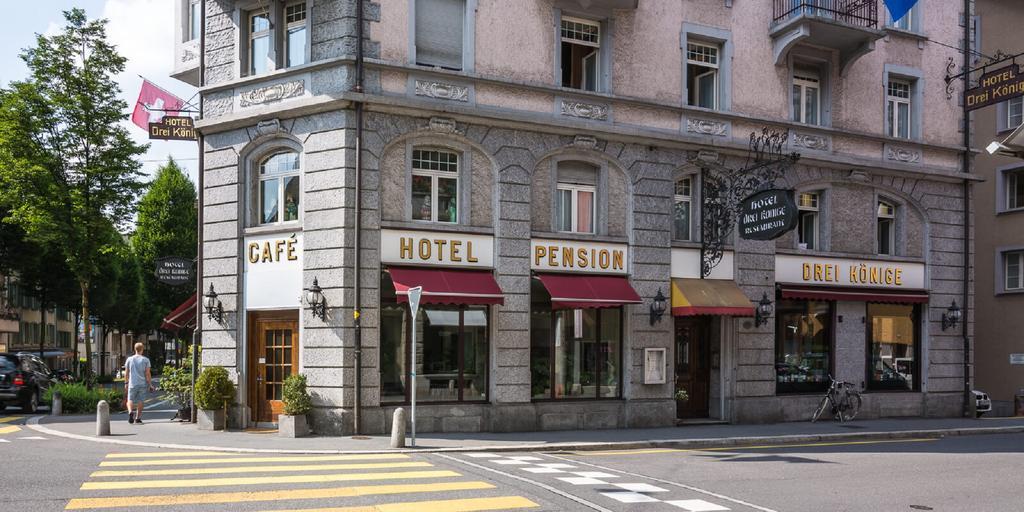Hotel Drei Konige Lucerne Exterior photo